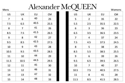 alexander mcqueen shoes size.